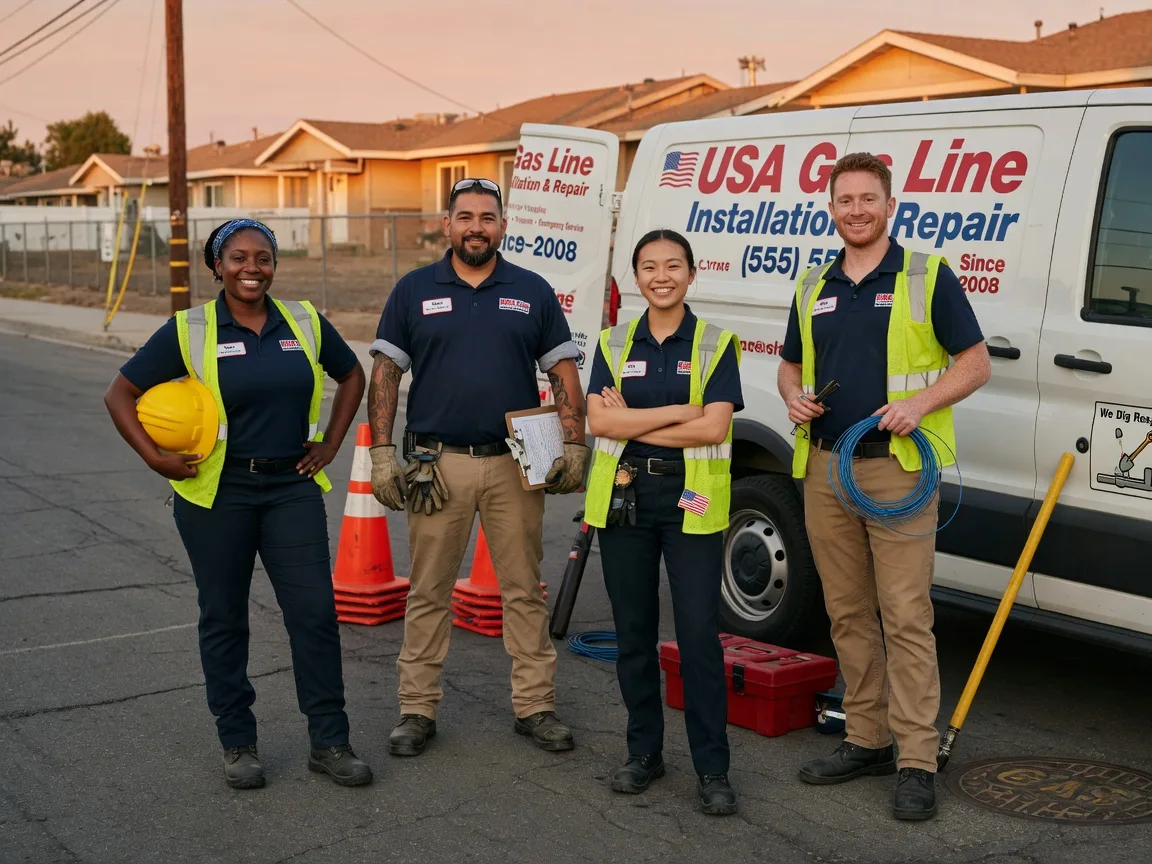 Gas Line Installation company in Mount Airy, GA